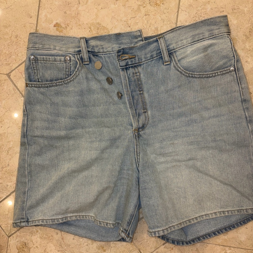 Light Blue Women's Jean Shorts